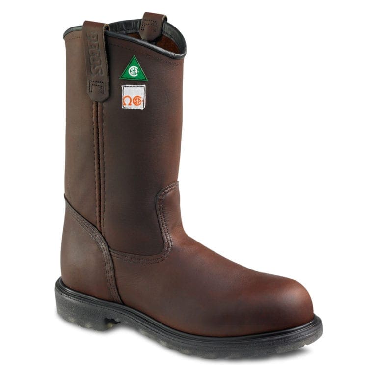 redwing wedge sole boots
