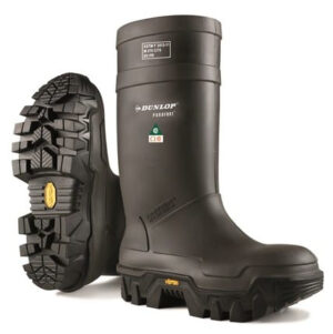 PUROFORT EXPLORER FULL SAFETY VIBRAM, BLACK | INSULATED PU WORK BOOTS D902033-11