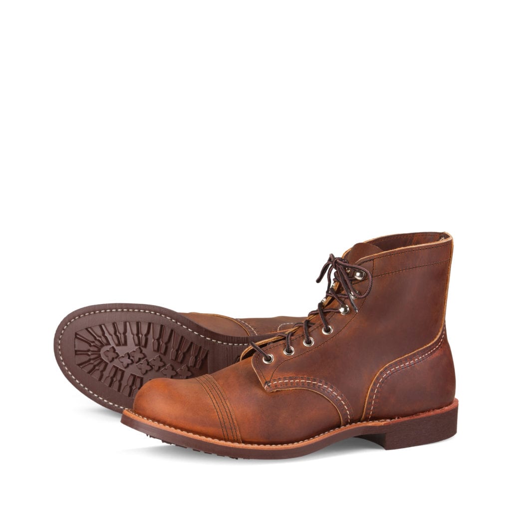iron ranger copper boots