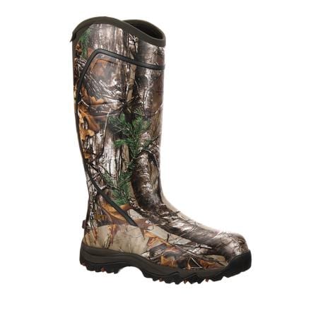 ROCKY 1600GR Realtree Xtra Waterproof Insulated Rubber Boots - Boots ...