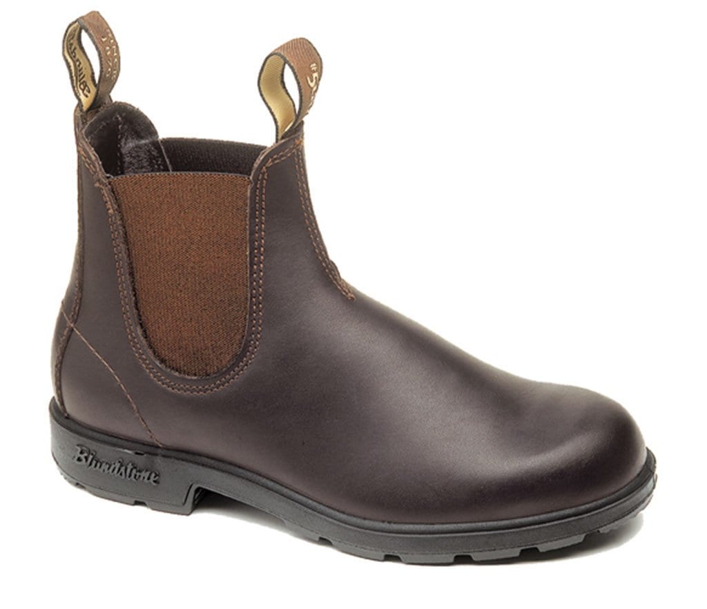 BLUNDSTONE 500 THE ORIGINAL IN STOUT BROWN (SOFT TOE) - Boots Boots Boots