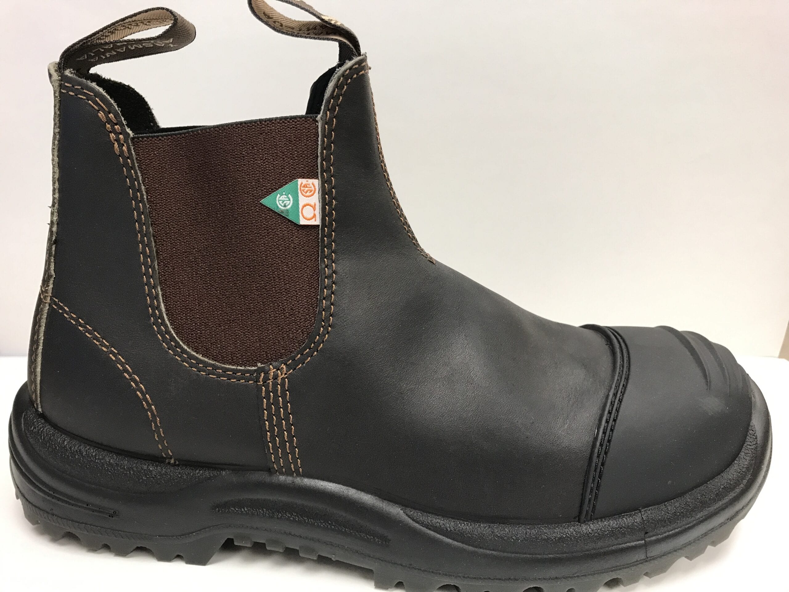 BLUNDSTONE 167 CSA STOUT BROWN W/TOE 