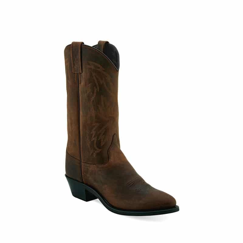 OLDWEST WOMEN'S OW2011L COWBOY HEEL - NARROW ROUND TOE - NEOLITE ...