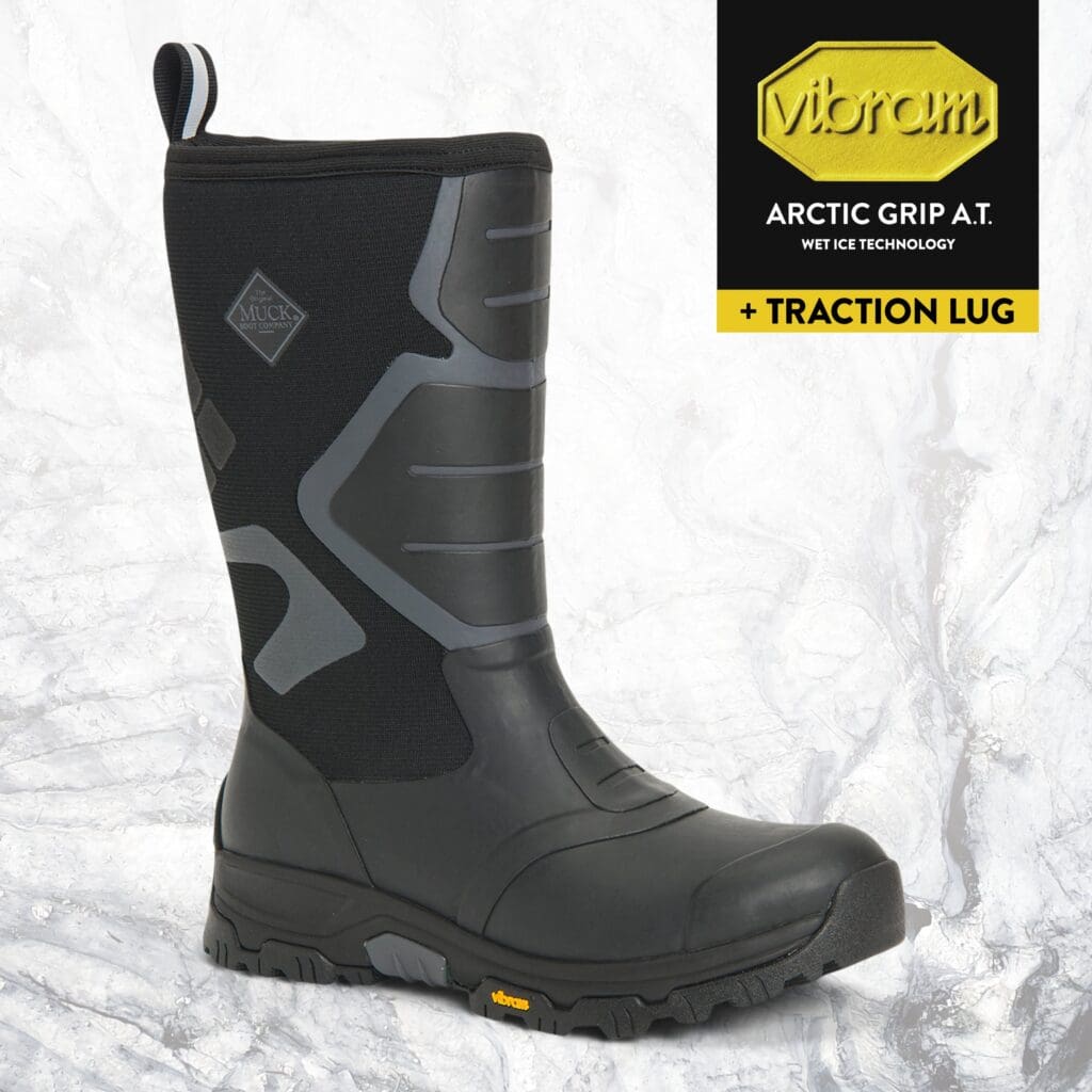 MUCK MEN'S APEX PRO + VIBRAM ARCTIC GRIP A.T. TRACTION LUG APMT000