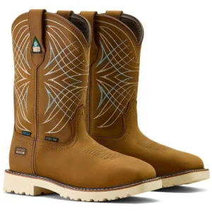 Ariat Activator Women's CSA Waterproof Steel Toe Work Boot - Brown 10063856