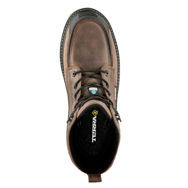 Terra Ironstone Men’s 6″ Waterproof Composite Toe Work Boot 839GDB – Brown - 02 Terra Ironstone Men’s 6″ Waterproof Composite Toe Work Boot 839GDB – Brown - 02